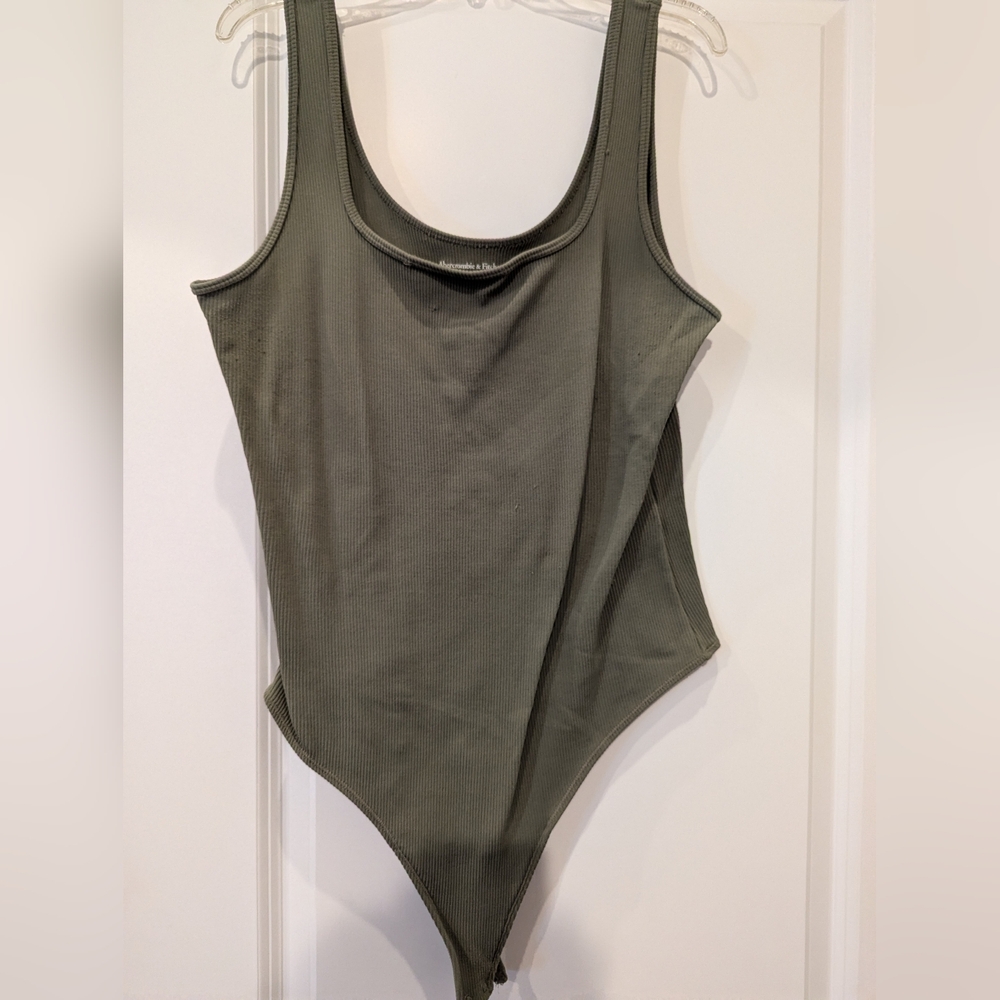Olive Green Bodysuit